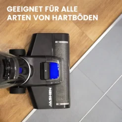 JASHEN F12 Nass Trockensauger Für Hartböden, Bis 35 Min Akku-Laufzeit, Selbstreinigungsfunktion, 800ml Frischwassertank, Kabelloser Bodenwischer, Standfunktion, LED-Display, Akku Saugwischer, Wischer -Staubsauger Geschäft 56f7ea5edafe00d8ec040631ccae022f