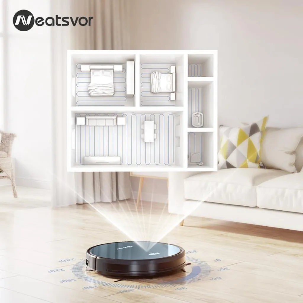 Neatsvor X500 Saugroboter, 3000 PA 5 Neatsvor X500 Saugroboter, 3000 PA – Bild 3