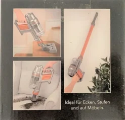 MAXXMEE Akku-Zyklon-Staubsauger Pet Star - Orange/silber Staubsauger Beutellos Akku Zyklon Bodenstaubsauger Kabellos 2in1 Tierhaare -Staubsauger Geschäft 60e3e26e6ea9abdb1706c5d6bdf3ac1d