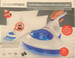 CLEANmaxx Milben-Handstaubsauger Mit UV-C-Licht - Reinigen & Desinfizieren In Einem Schritt Anti Milbensauger Mit UV C Licht 300W HEPA Milben Handstaubsauger Cleanmaxx NEU 38 CLEANmaxx Milben-Handstaubsauger Mit UV-C-Licht - Reinigen & Desinfizieren In Einem Schritt Anti Milbensauger Mit UV C Licht 300W HEPA Milben Handstaubsauger Cleanmaxx NEU -Staubsauger Geschäft 6468957700b1c95521d4e6ef6ffad913