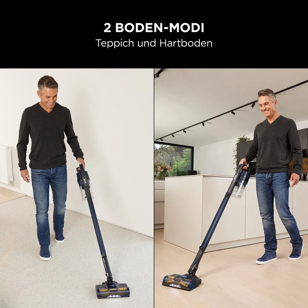 Shark Akku-Staubsauger (IZ103EUGB) Anti Hair Wrap, Blau, 40 Minuten Laufzeit 8 Shark Akku-Staubsauger (IZ103EUGB) Anti Hair Wrap, Blau, 40 Minuten Laufzeit – Bild 6