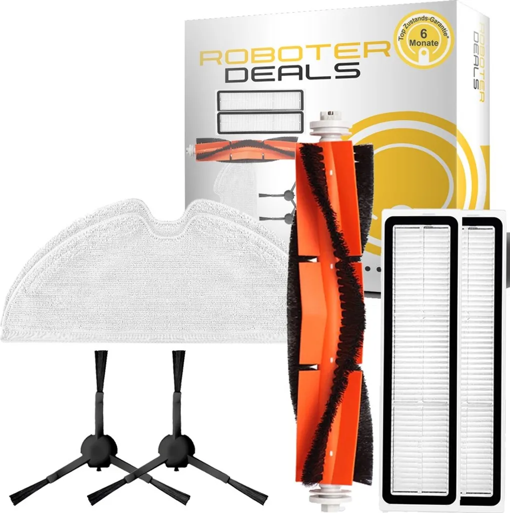 Zubehör Set Für Dreame D9 Mistral Pro (1x Hauptbürste, 2x Filter, 2x Pad, 2x Seitenbürste) 3 Zubehör Set Für Dreame D9 Mistral Pro (1x Hauptbürste, 2x Filter, 2x Pad, 2x Seitenbürste)
