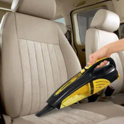 CLEANmaxx Akku-Handstaubsauger, Gelb/schwarz Akku Nass Trocken Sauger Auto Handsauger Kabellos Beutellos Polsterreinigung -Staubsauger Geschäft 6aecc91da5915b7801613c5fe2298fc0