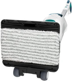 Rowenta Bodendampfreiniger Clean & Steam Revolution RY7757 | 2 In 1 Reingung | Verdampfer Für ätherische Öle | Alle Bodenarten | Anti-Kalk-Kartusche | Weiß/Blau -Staubsauger Geschäft 6d9cb5990560da7f3566282d85d3d876