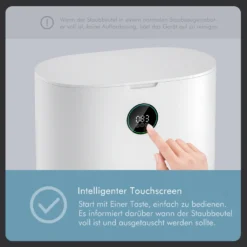 Roidmi EVE Plus Roboter Staubsauger Nass-Trocken-Saugroboter,50 Watt,2700pa Mit Sauberer Basis Und Beutel,Weiß -Staubsauger Geschäft 6f57bce4e3eb23792468735d05bc4d50