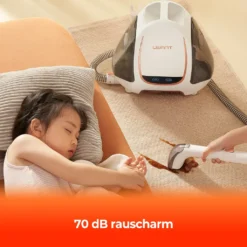 UWANT B100 Waschsauger Teppichreiniger Für Sofa, Teppich, Polster, Auto, Nass-Trocken-Sauger, Starke Saugkraft, Wasserwäsche, Dekontamination, 12000 Pa, 70 DB, Stoffreinigungsmaschine -Staubsauger Geschäft 71aa671630fa61ac351b20fcf290d163