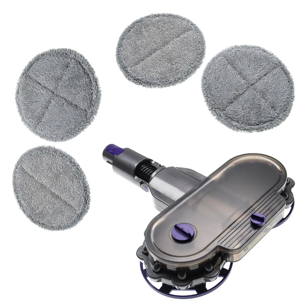 Vhbw Elektrischer Wischmopp-Aufsatz Kompatibel Mit Dyson V10, V11, V7, V8 Staubsaugern - Inkl. Wassertank + 4 Wischpads 3 Vhbw Elektrischer Wischmopp-Aufsatz Kompatibel Mit Dyson V10, V11, V7, V8 Staubsaugern - Inkl. Wassertank + 4 Wischpads