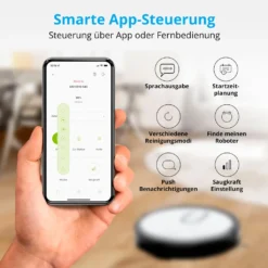 MEDION Saugroboter Mit Absaugstation S40 (2000Pa, Intelligente Navigation, Alexa Roboterstaubsauger Für Hartböden Fliesen Laminat, Teppicherkennung, Tierhaar Optimiert, HEPA14 Filter, Fernbedienung) 13 MEDION Saugroboter Mit Absaugstation S40 (2000Pa, Intelligente Navigation, Alexa Roboterstaubsauger Für Hartböden Fliesen Laminat, Teppicherkennung, Tierhaar Optimiert, HEPA14 Filter, Fernbedienung) -Staubsauger Geschäft 7b5b8c698c0e1a29d5c6894ee7366f32