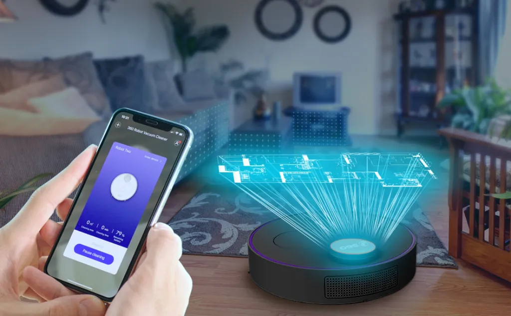 360 S6 Smart Saugroboter Staubsauger Automatisch APP 3200mAh Roboterstaubsauger Vacuum Reinigung Schwarz 14 360 S6 Smart Saugroboter Staubsauger Automatisch APP 3200mAh Roboterstaubsauger Vacuum Reinigung Schwarz – Bild 12