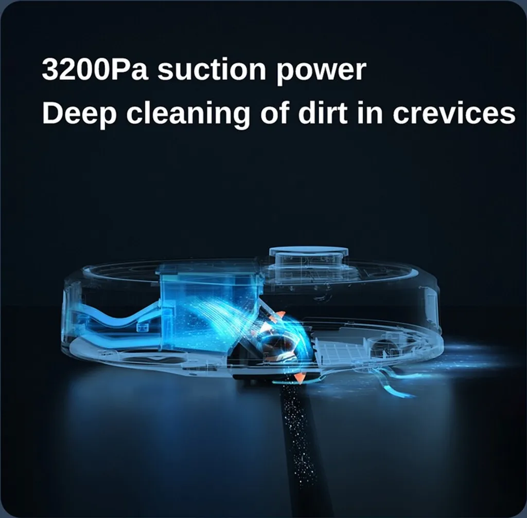 Roidmi Eva Mop Station Staubsauger 3200pa 2-in-1 Saug Und Wischroboter Mit Absaugstation, Mopp- Und Saugroboter, Automatisch Waschen Von Mopps 8 Roidmi Eva Mop Station Staubsauger 3200pa 2-in-1 Saug Und Wischroboter Mit Absaugstation, Mopp- Und Saugroboter, Automatisch Waschen Von Mopps – Bild 6