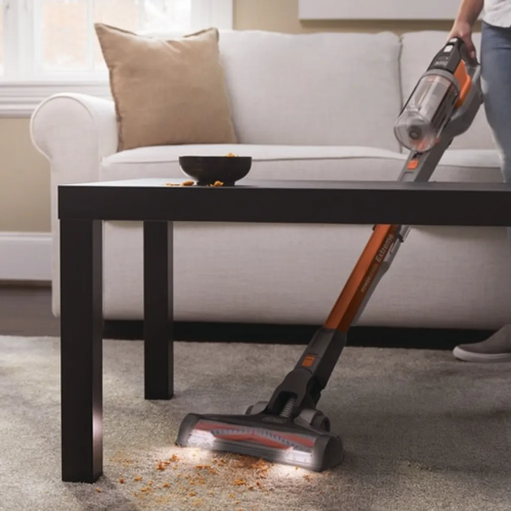 Black & Decker Black + Decker BHFEV182C2 18V Akku-Stielsauger Handstaubsauger Orange Mit 2. Akku 7 Black & Decker Black + Decker BHFEV182C2 18V Akku-Stielsauger Handstaubsauger Orange Mit 2. Akku – Bild 5