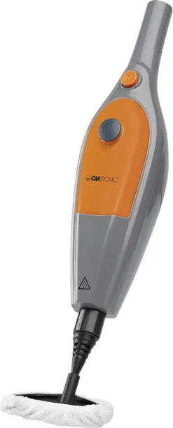 CLATRONIC Dampfmop DR 3539 Anthrazit- Orange Dampfreiniger Reiniger Dampfwischer -Staubsauger Geschäft 8318d82857465a4266276f37382d2db1