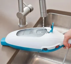 Black & Decker Black+Decker FSM13E1 Dampfbesen Steam Mop, Basic (Dampfreiniger Für Hygienische, Gründliche Sauberkeit, Abnehmbarer Stiel, Einfache Bedienbarkeit, Inkl. 1 Mikrofaser-Pad), 1300 W -Staubsauger Geschäft 852326968b27b055673494ef3dc5bd80