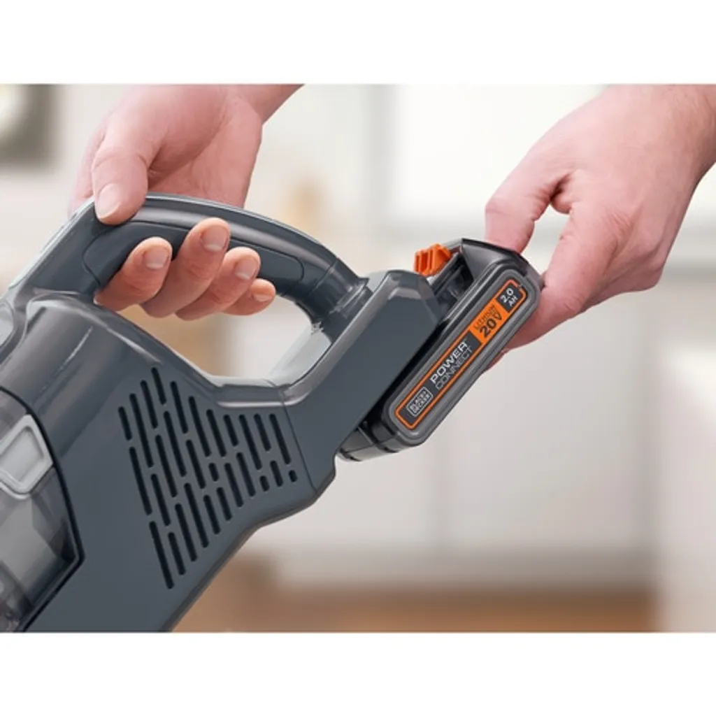 Black & Decker BHFEA18D1 Handstaubsauger Grau Beutellos 13 Black & Decker BHFEA18D1 Handstaubsauger Grau Beutellos – Bild 11