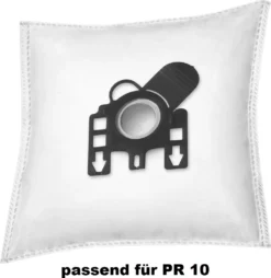 50x Rs-products Stausbaugerbeutel Passend Für Profissimo Dm-drogerie PR 10 I PR10 - Miele, Hoover
