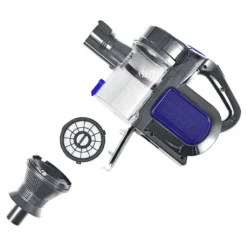 Juskys 2in1 Handstaubsauger & Akku Staubsauger - Beutellos & Kabellos – Bis 55 Min Laufzeit - Lithium-Ionen Akku, Wandhalterung & Ladestation – Blau -Staubsauger Geschäft 880e354c3b55d11e036210661c0966fe