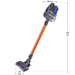 Juskys 2in1 Handstaubsauger & Akku Staubsauger - Beutellos & Kabellos – Bis 55 Min Laufzeit - Lithium-Ionen Akku, Wandhalterung & Ladestation – Blau -Staubsauger Geschäft 88b480ea0f520ed66f0b78b33488ea12