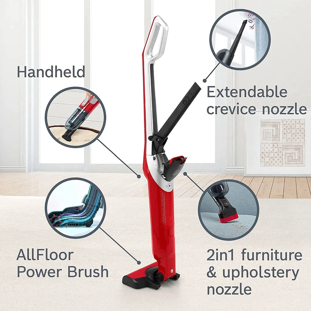 Bosch BBH3ZOO25 Kabelloser 2 In 1 Handstaubsauger Mit Stiel 25.2V ProAnimal Rot 15 Bosch BBH3ZOO25 Kabelloser 2 In 1 Handstaubsauger Mit Stiel 25.2V ProAnimal Rot – Bild 13