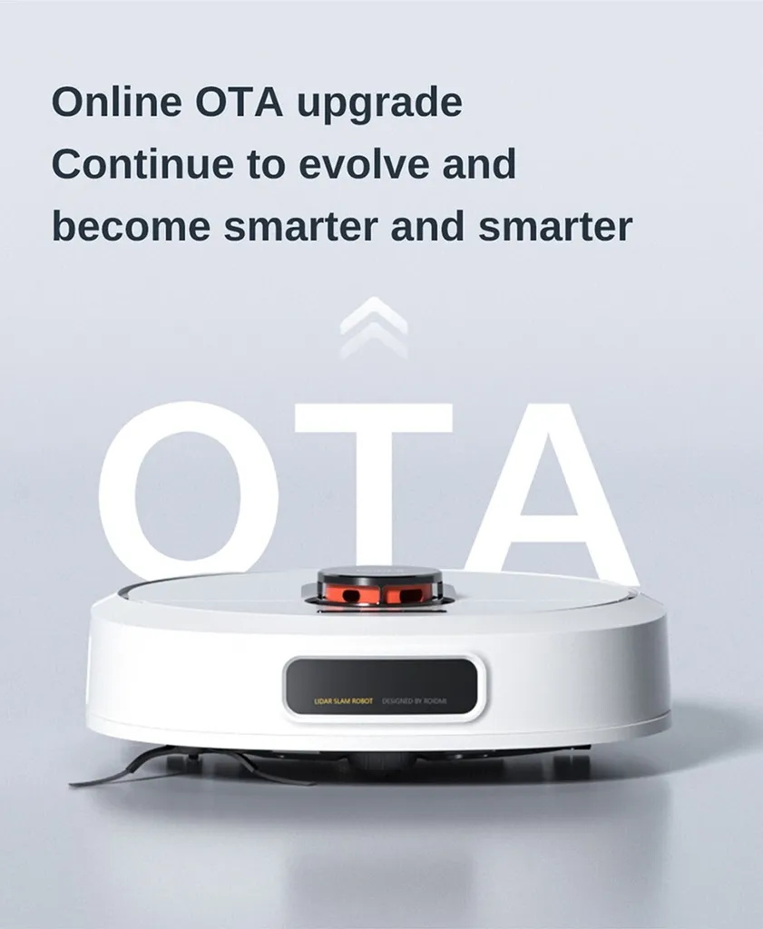 Roidmi Eva Mop Station Staubsauger 3200pa 2-in-1 Saug Und Wischroboter Mit Absaugstation, Mopp- Und Saugroboter, Automatisch Waschen Von Mopps 15 Roidmi Eva Mop Station Staubsauger 3200pa 2-in-1 Saug Und Wischroboter Mit Absaugstation, Mopp- Und Saugroboter, Automatisch Waschen Von Mopps – Bild 13