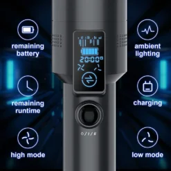 Akku Handstaubsauger, Handsauger Kabellos 13000Pa/100W Tragbar Autostaubsauger Mit Ladestation,für Auto Zuhause Tierhaare,Leichtgewicht Ab 500gr(Schwarz) -Staubsauger Geschäft 92858cf216b7fee269fd937962806ff4