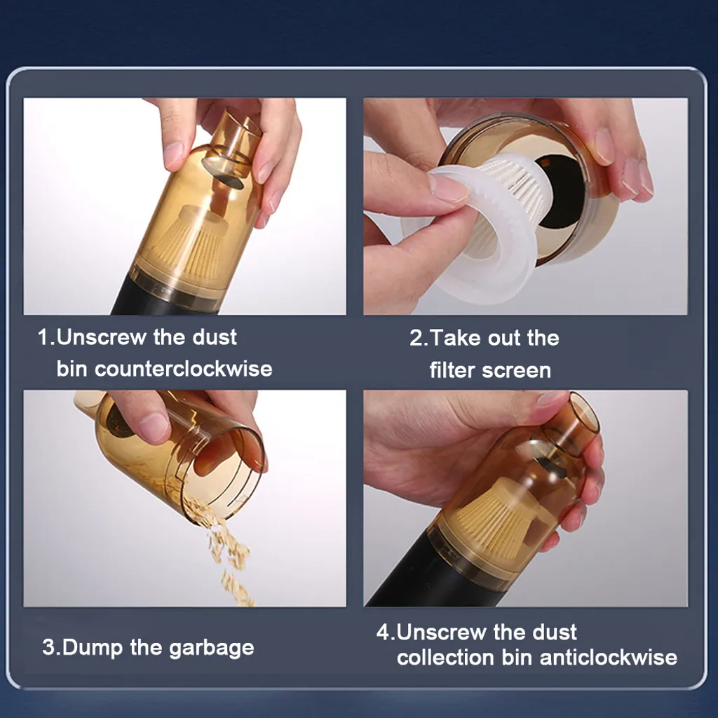 Tastaturreiniger, Mini-Vakuum Für Schreibtisch, Kabelloser Computer-Staubsauger, Wiederaufladbar Für Die Reinigung Von Haaren, Krümeln Für Desktop, Klavier, Autoinnenraum Und Nähmaschine ,Black 10 Tastaturreiniger, Mini-Vakuum Für Schreibtisch, Kabelloser Computer-Staubsauger, Wiederaufladbar Für Die Reinigung Von Haaren, Krümeln Für Desktop, Klavier, Autoinnenraum Und Nähmaschine ,Black – Bild 8