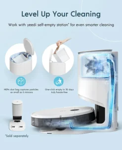 Yeedi Vac Hybrid 2-in-1 Saugroboter Wischfunktion Teppicherkennung Wischroboter 2500Pa 17 Yeedi Vac Hybrid 2-in-1 Saugroboter Wischfunktion Teppicherkennung Wischroboter 2500Pa -Staubsauger Geschäft 944d913c50a33b90b4a3e18b1016d77d