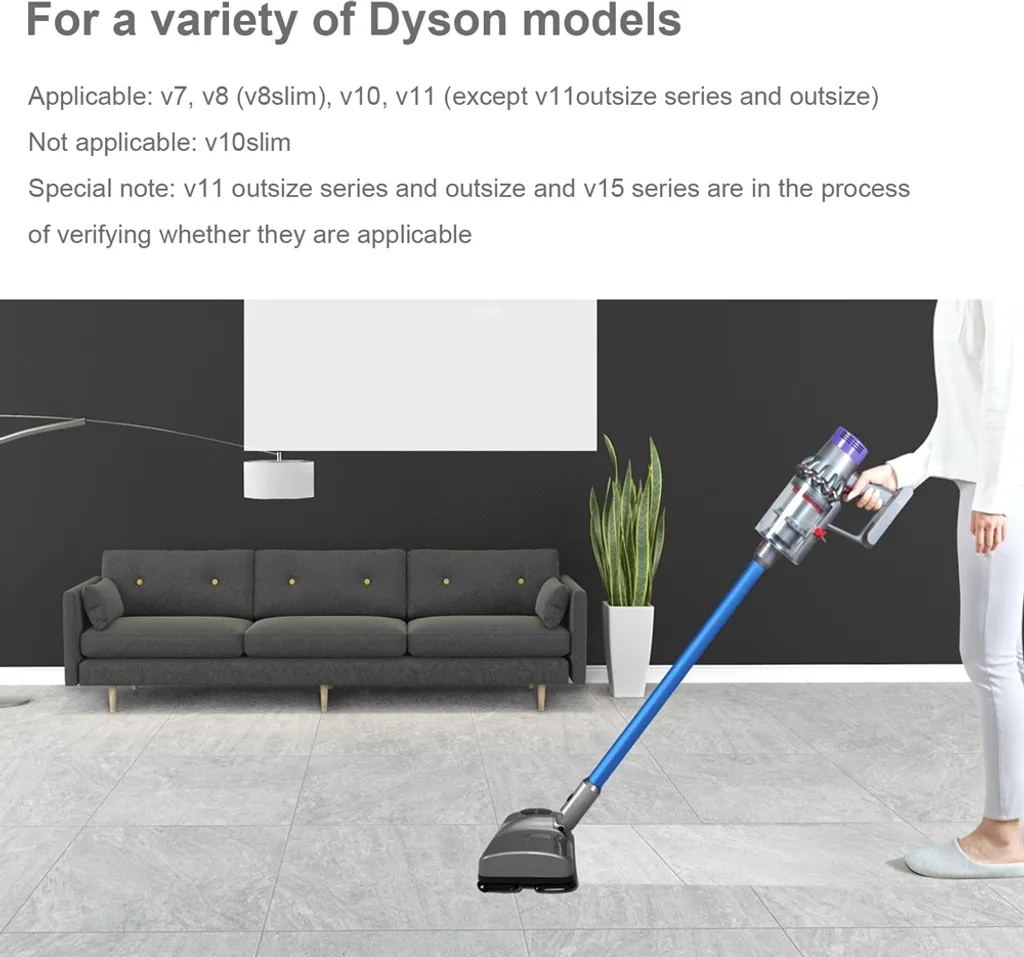 Elektrischer Moppkopfaufsatz Für Dyson Staubsauger V7 V8 V10 V11 Elektromoppaufsatz, Staubsauger Teile 5 Elektrischer Moppkopfaufsatz Für Dyson Staubsauger V7 V8 V10 V11 Elektromoppaufsatz, Staubsauger Teile – Bild 3