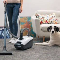 HooGo B3+ Bodenstaubsauger 3 Liter Mit Beutel Inkl. Parkett-, Polster- Und Fugendüse, Möbelbürste, 11m Aktionsradius, HEPA14 Filter, Allergikertauglich -Staubsauger Geschäft 96d089e8e348c0c7cdf4195a00d823f9