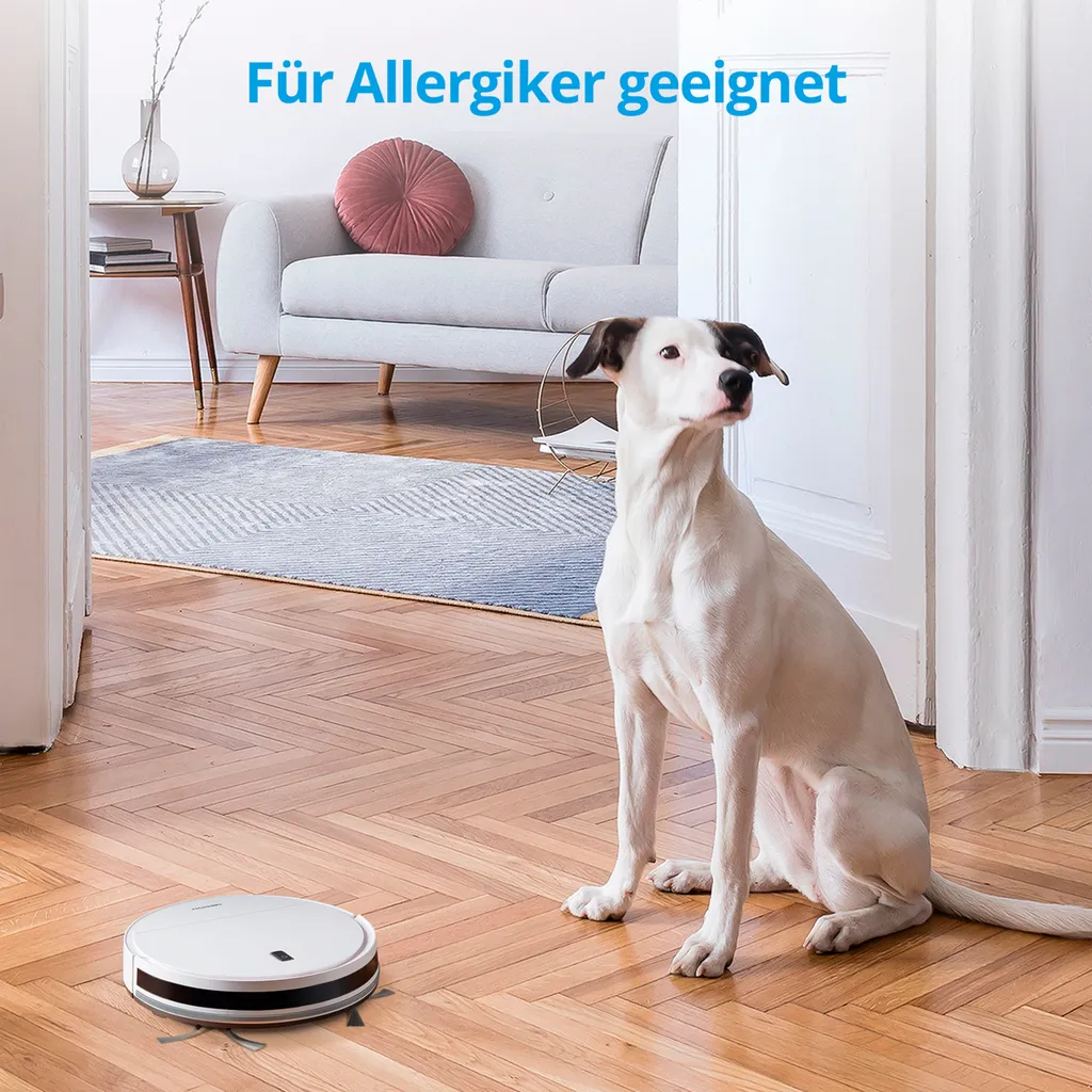 MEDION Saugroboter Mit Wischfunktion Und Systematischer Navigation P20 SW (Modell 2021, 2.000 Pa Saugkraft, Inkl. Fernbedienung, Ladestation, Tierhaar Allergiker Optimiert) 5 MEDION Saugroboter Mit Wischfunktion Und Systematischer Navigation P20 SW (Modell 2021, 2.000 Pa Saugkraft, Inkl. Fernbedienung, Ladestation, Tierhaar Allergiker Optimiert) – Bild 3