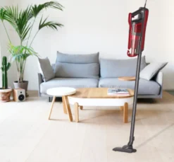 2 In 1 Stiel Staubsauger 600W, Beutellos, Leicht Und Leise Mit Zyklon-Technik