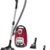 Rowenta RO7473 Silence Force Allergy+ Bodenstaubsauger Mit Beutel (große Staubbeutelkapazität: 4,5 Liter, Extrem Leise, Hocheffiziente Bodendüse, Langlebiger EffiTech-Motor) Schwarz/rot -Staubsauger Geschäft 9bb8bdc6e360a17b7864d9791c3d6344