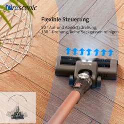 Proscenic NEU P8 PLUS Staubsauger Akku Handstaubsauger Mit LED-Lampe Kabellos 20,000 Pa Bis Zu 40 Minuten 2,200 MAh HEPA Geeignet Für Allergiker Tierhaare&Katzenstreu -Staubsauger Geschäft 9dfa140d77c7f32d0dbf42bb94456f88