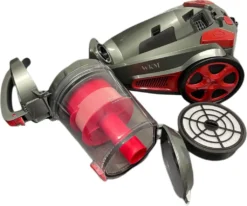 WKM PSC-2300W.17 Zyklon Boden Staubsauger Rot 850W Beutellos HEPA-FILTER 3L KapazitätSauger Putzen Reinigung Höhenverstellbar Teleskoprohr Waschbar Haushalt -Staubsauger Geschäft a02dda846f2971ad7d804239c11ae95d