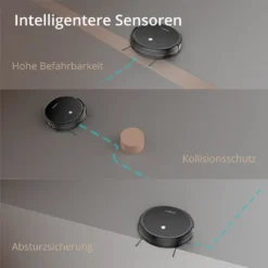 SmartAI G50 WLAN 3-in-1 Saugroboter Mit Wischfunktion Staubsauger Roboter Saug-Wisch-Roboter Wischroboter 2600mAh Alexa Google Home APP -Staubsauger Geschäft a1b483bbac753cd04a6b2e073e566869