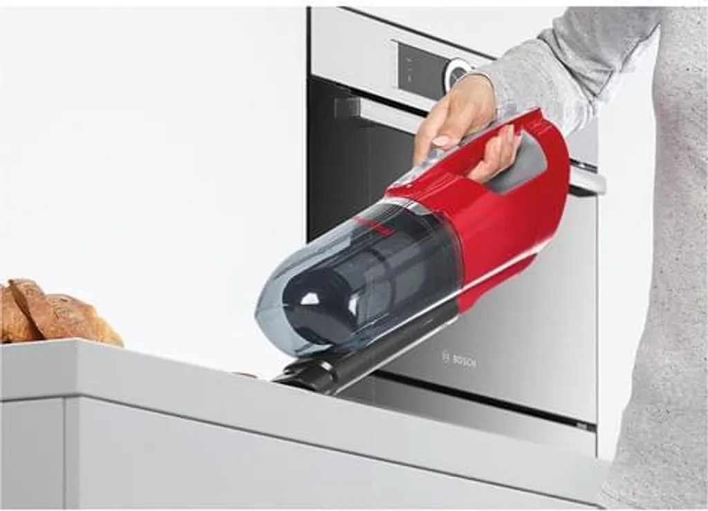 Bosch BBH3ZOO25 Kabelloser 2 In 1 Handstaubsauger Mit Stiel 25.2V ProAnimal Rot 12 Bosch BBH3ZOO25 Kabelloser 2 In 1 Handstaubsauger Mit Stiel 25.2V ProAnimal Rot – Bild 10