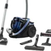 Rowenta RO7690 Silence Force Cyclonic Animal | Beutelloser Staubsauger | Vacuum-Cleaner | Sehr Leise | 2,5L Staubvolumen | Tierhaare | Auto | Schwarz/Blau -Staubsauger Geschäft a72e68baa1ae2f00b858553e46317b18