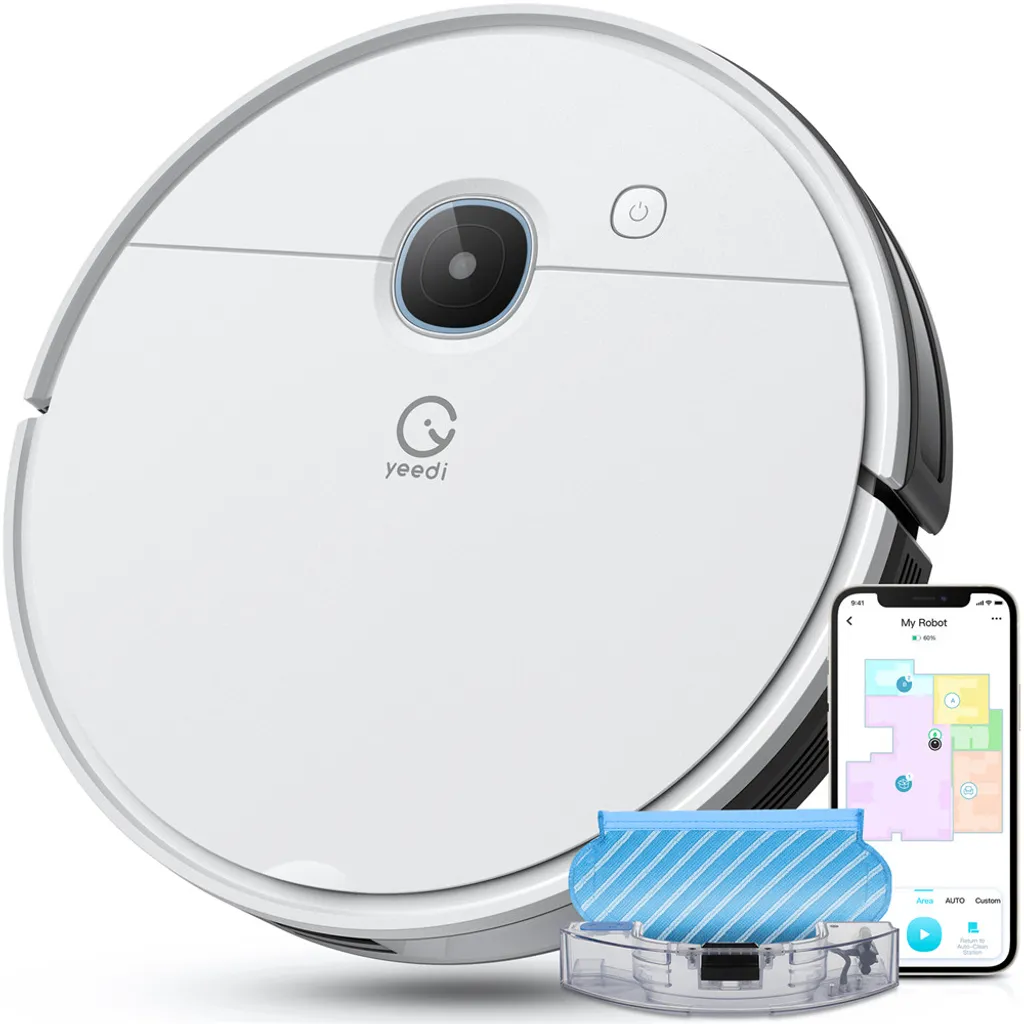Yeedi Vac Max Saugroboter Mit Wischfunktion 3000Pa Teppicherkennung Staubsauger Roboter 4 Yeedi Vac Max Saugroboter Mit Wischfunktion 3000Pa Teppicherkennung Staubsauger Roboter – Bild 2