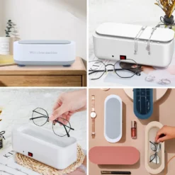 Ultraschallreiniger, Brillenreiniger, Schmuckreiniger, Betrieb Mit Leitungswasser,Für Schmuck, Brillen, Ringe, Silber, Uhren -Staubsauger Geschäft aa6583a81a2ae106dbf285f7f6e4a011