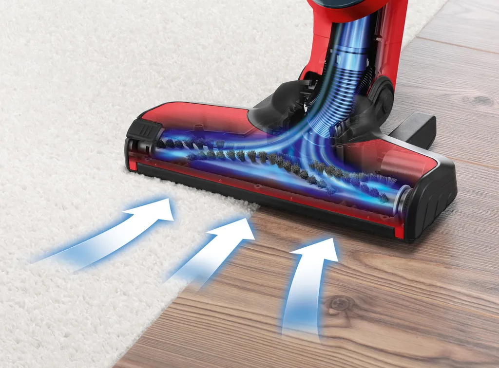 Bosch BBH3ZOO25 Kabelloser 2 In 1 Handstaubsauger Mit Stiel 25.2V ProAnimal Rot 8 Bosch BBH3ZOO25 Kabelloser 2 In 1 Handstaubsauger Mit Stiel 25.2V ProAnimal Rot – Bild 6