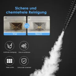 COSTWAY Dampfreiniger Inkl. 9 Zubehör, Handdampfreiniger, Dampfreinigen Handgerät 3 Bar / 250ml / 1050W / 4min Aufheizzeit/für Teppiche, Vorhänge, Autositze, Küche (Blau) 10 COSTWAY Dampfreiniger Inkl. 9 Zubehör, Handdampfreiniger, Dampfreinigen Handgerät 3 Bar / 250ml / 1050W / 4min Aufheizzeit/für Teppiche, Vorhänge, Autositze, Küche (Blau) -Staubsauger Geschäft acd24d0acb0cb9b9fdf476e3af58297d