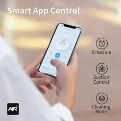 Saugroboter Mit 2800 Pa Saugkraft, Große Staubbox 600ML,APP Steuerung, 120 Min Laufzeit, Staubsauger Roboter WLAN Optimiert Für Teppich Tierhaare Hartböden-AIRROBO P20 -Staubsauger Geschäft af0602c9188c2ec9b794e6874bbbbbe9