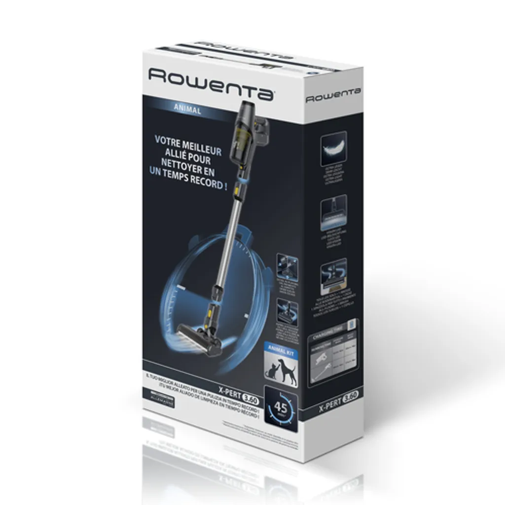 Rowenta RH 6974 X-Pert 3.60 3in1 Akku Stielsauger Mit Herausnehmbaren Handstaubsauger, Elektrobürste, Beutellos, Li-Ion Akku 22 V, 2 Stufen 15 Rowenta RH 6974 X-Pert 3.60 3in1 Akku Stielsauger Mit Herausnehmbaren Handstaubsauger, Elektrobürste, Beutellos, Li-Ion Akku 22 V, 2 Stufen – Bild 13