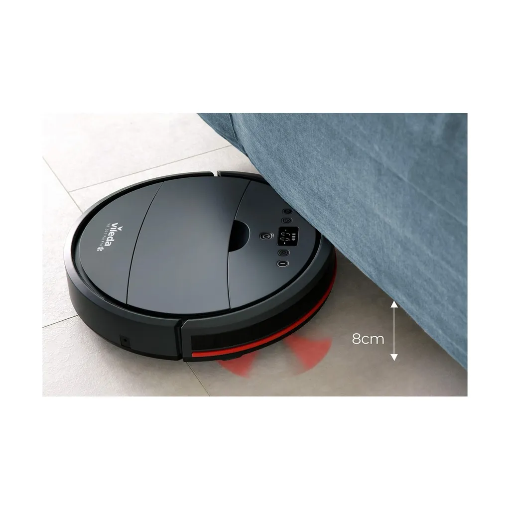 Vileda VR 201 PetPro Saugroboter Für Tierhaare Geeignet Bis Zu 90 Minuten Akku 6 Vileda VR 201 PetPro Saugroboter Für Tierhaare Geeignet Bis Zu 90 Minuten Akku – Bild 4