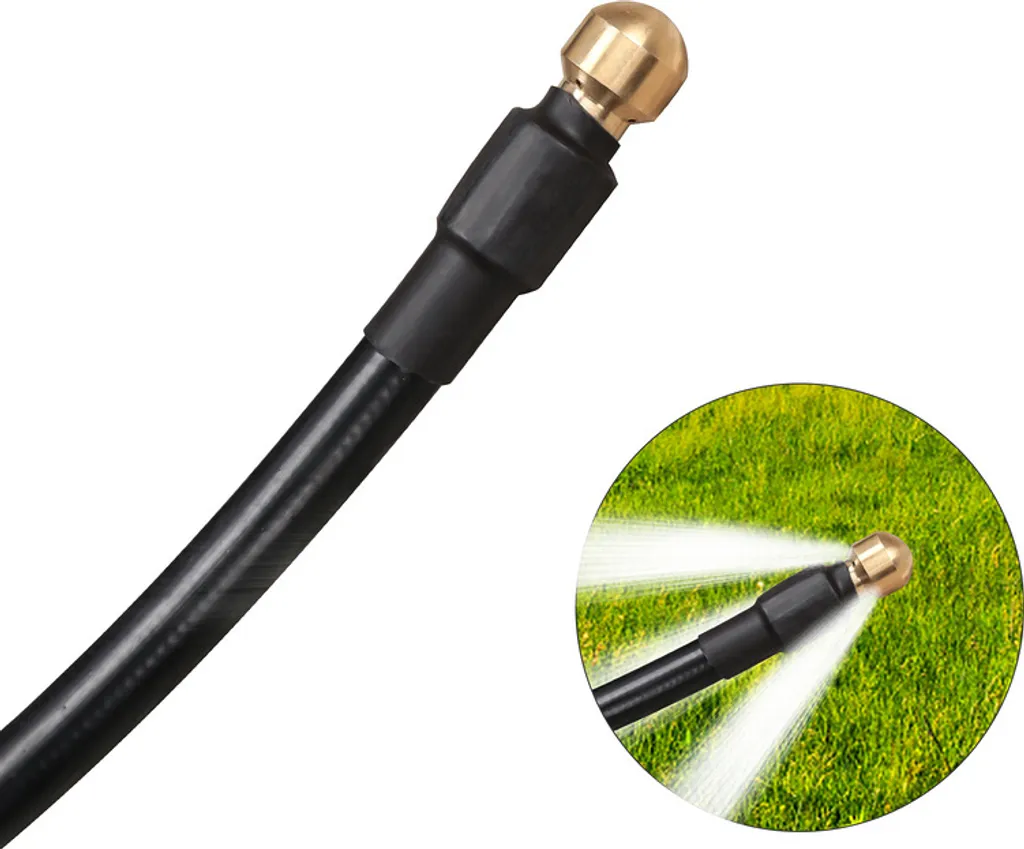 Wolketon 15m Rohrreinigungsschlauch Rohrreiniger Set Für Kärcher Kränzle K2 - K7 Hochdruckreiniger 8 Wolketon 15m Rohrreinigungsschlauch Rohrreiniger Set Für Kärcher Kränzle K2 - K7 Hochdruckreiniger – Bild 6