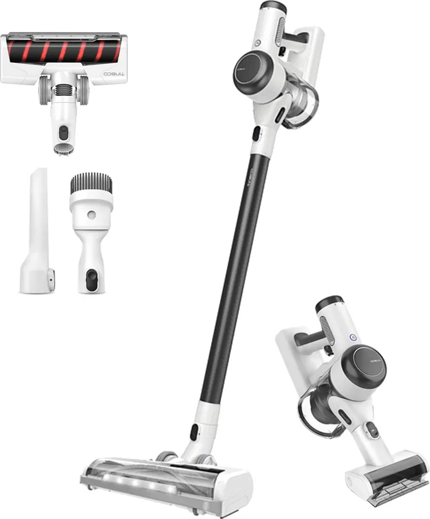 Tineco PURE ONE X, Trocken, Zyklonal, 70 DB, Beutellos, Schwarz, Weiß, 0,4 L 3 Tineco PURE ONE X, Trocken, Zyklonal, 70 DB, Beutellos, Schwarz, Weiß, 0,4 L