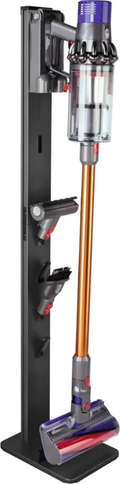 Xavax 181562 Standfuß-Organizer Stand Halterung Akkusauger Dyson Uvm. Schwarz