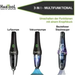 HARTOOL Akku Handstaubsauger Beutellos 3 In 1 Handstaubsauger - Luftpumpe - Vakuumpumpe -Staubsauger Geschäft bbde1b02000b8fbb82c6f2faeab18c47