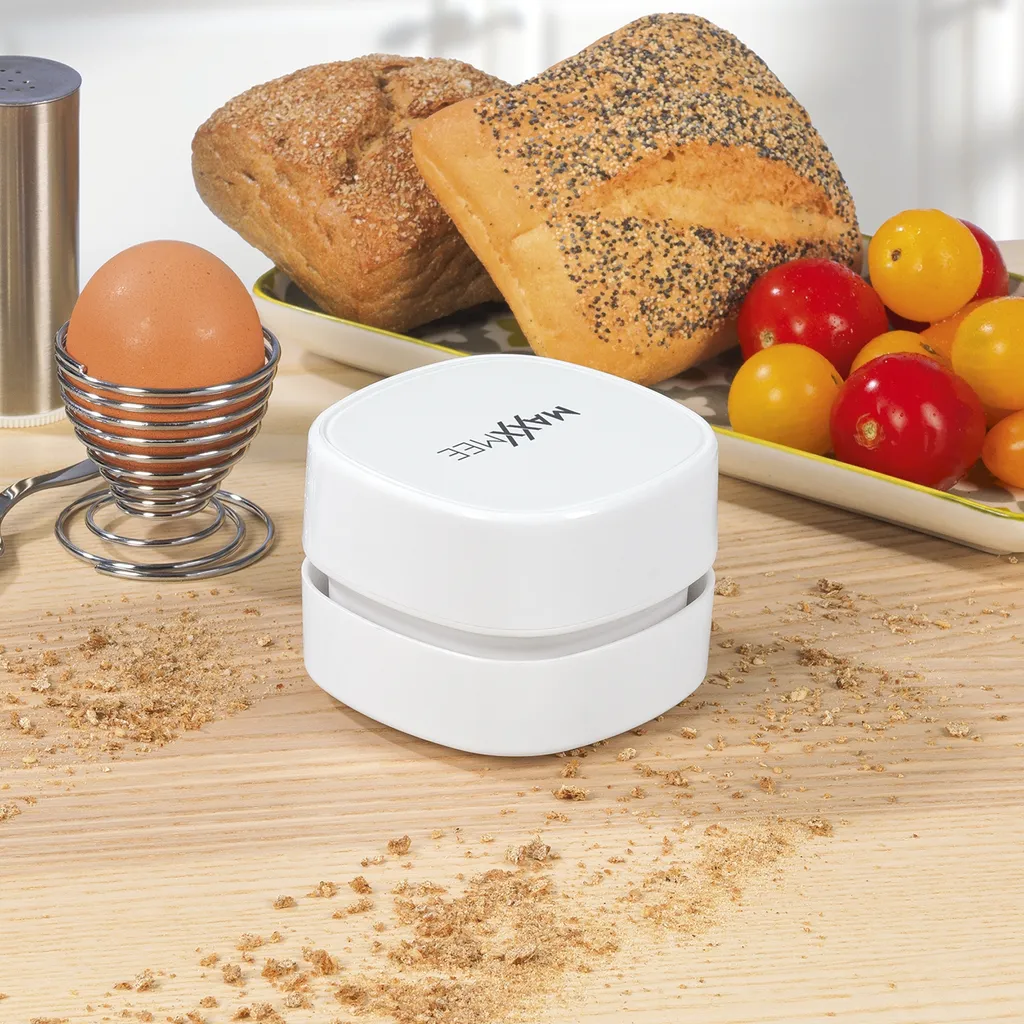 MAXXMEE Tisch-Staubsauger - 60 Minuten Laufzeit - Weiß Tischstaubsauger Mini Staubsauger Akku Handstaubsauger Handsauger Akkusauger 5 MAXXMEE Tisch-Staubsauger - 60 Minuten Laufzeit - Weiß Tischstaubsauger Mini Staubsauger Akku Handstaubsauger Handsauger Akkusauger – Bild 3