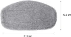 5 Ersatzpads Für Dampfreiniger , Dampfbesen Wischbezug Für Eine Porentiefe Reinigung, Dampfmop Ersatz Mit Klettunterseite -Staubsauger Geschäft be62ebaf17e075ab60ece9a0d625f1f5
