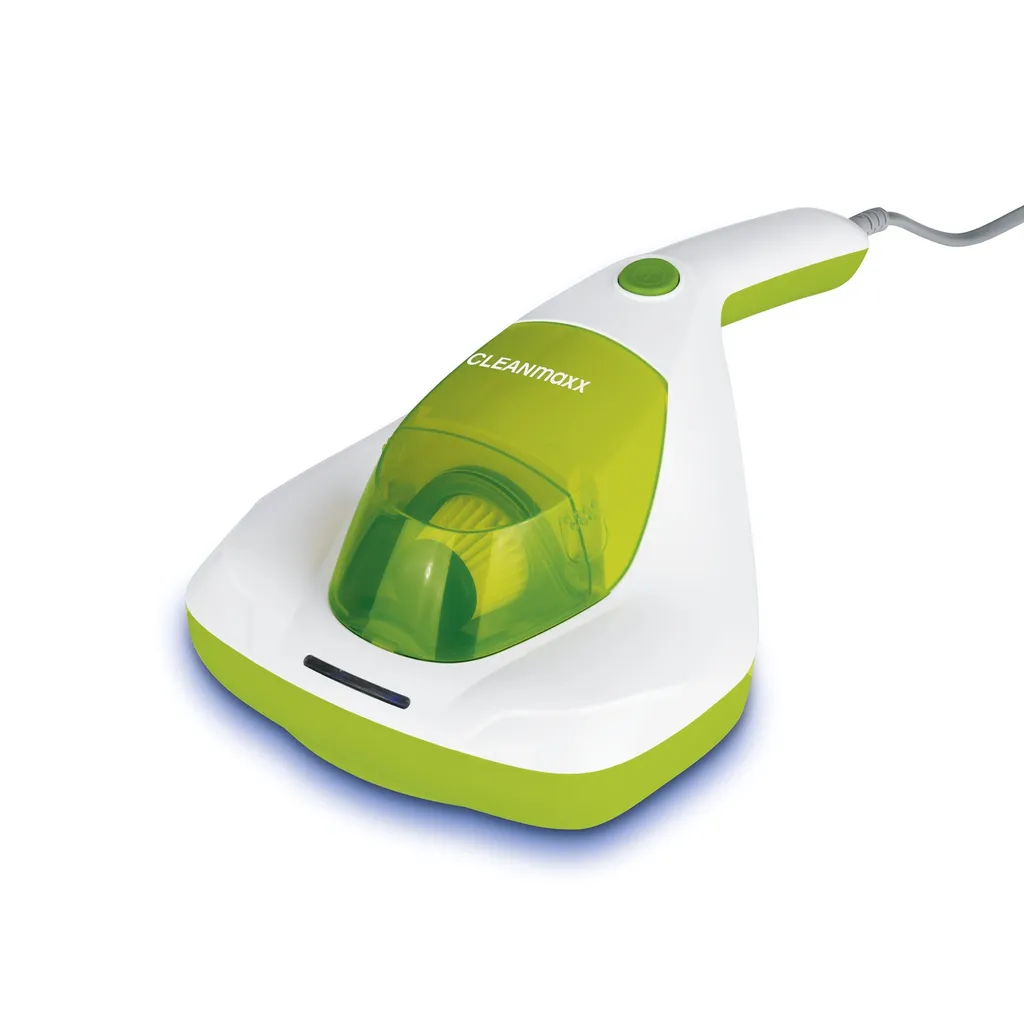 CLEANmaxx Milben-Handstaubsauger Kompakt Mit UV-C Licht - Weiß/limegreen 3 CLEANmaxx Milben-Handstaubsauger Kompakt Mit UV-C Licht - Weiß/limegreen